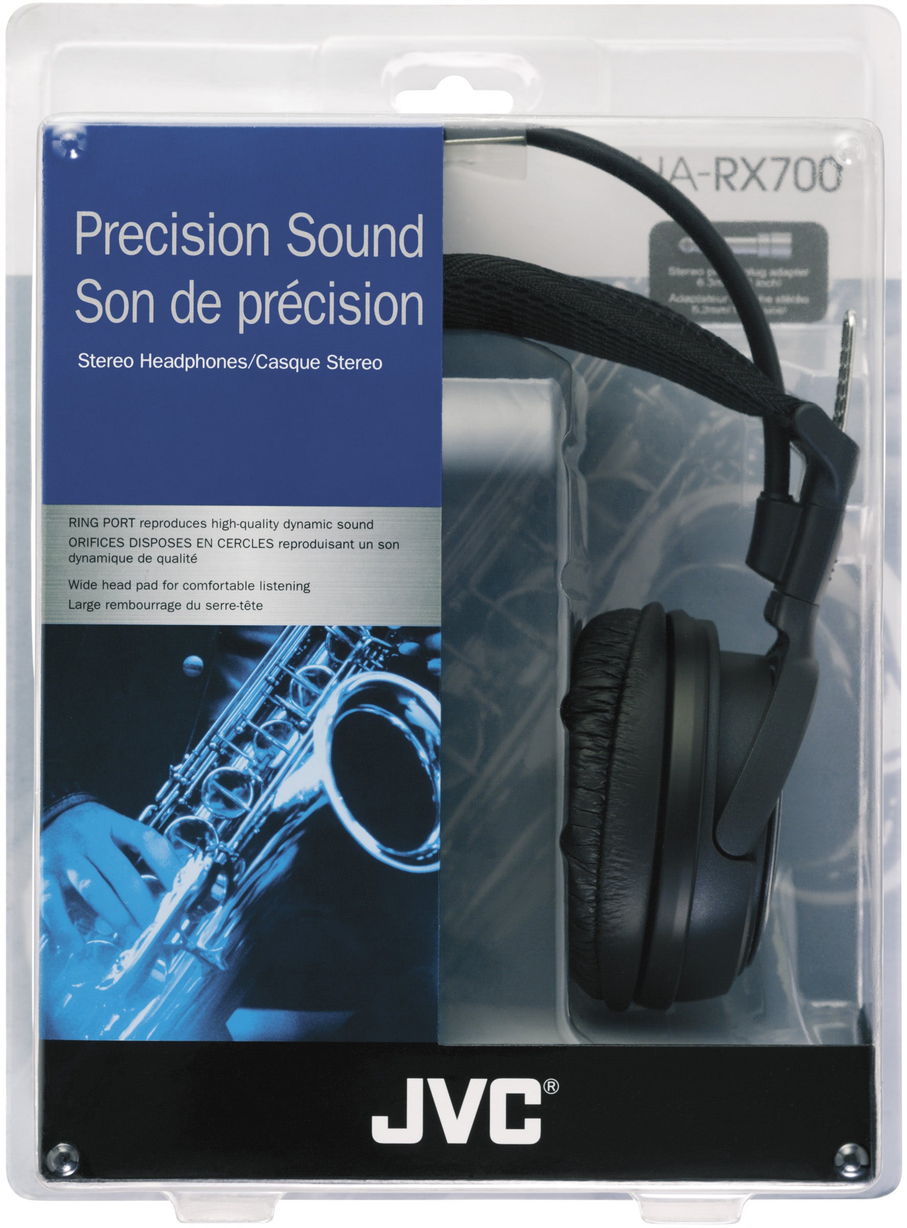 国内未発売JVCケンウッドJVC HA-RX700 ステレオヘッドフォン JVC Full Sized Precision Sound Over Ear Headband - HARX700