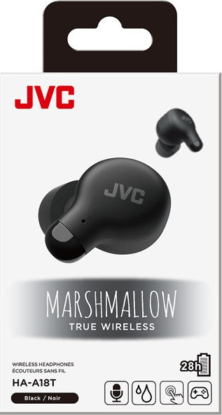 JVC HA-A18T True Wireless Earphones - Black – JVCKENWOOD Canada Store