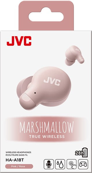 JVC HA-A18T True Wireless Earphones - Pink – JVCKENWOOD Canada Store