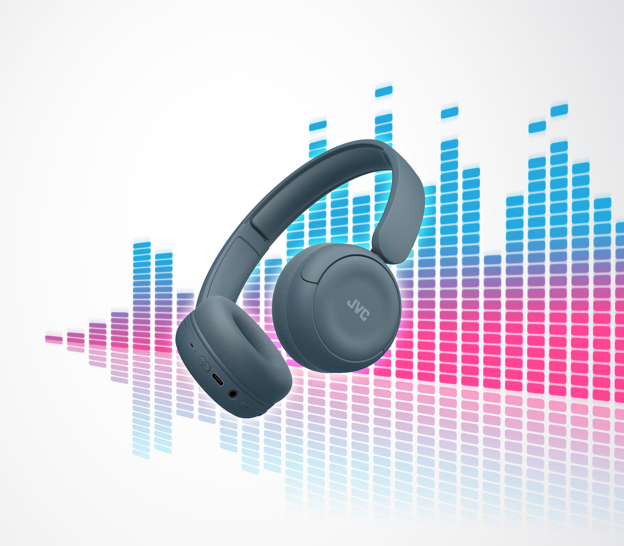 HA-S59W-A ON-EAR WIRELESS HEADPHONES - RETRO BLUE