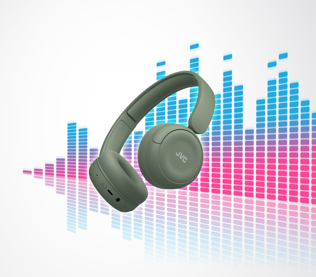 HA-S59W-G ON-EAR WIRELESS HEADPHONES - KHAKI GREEN