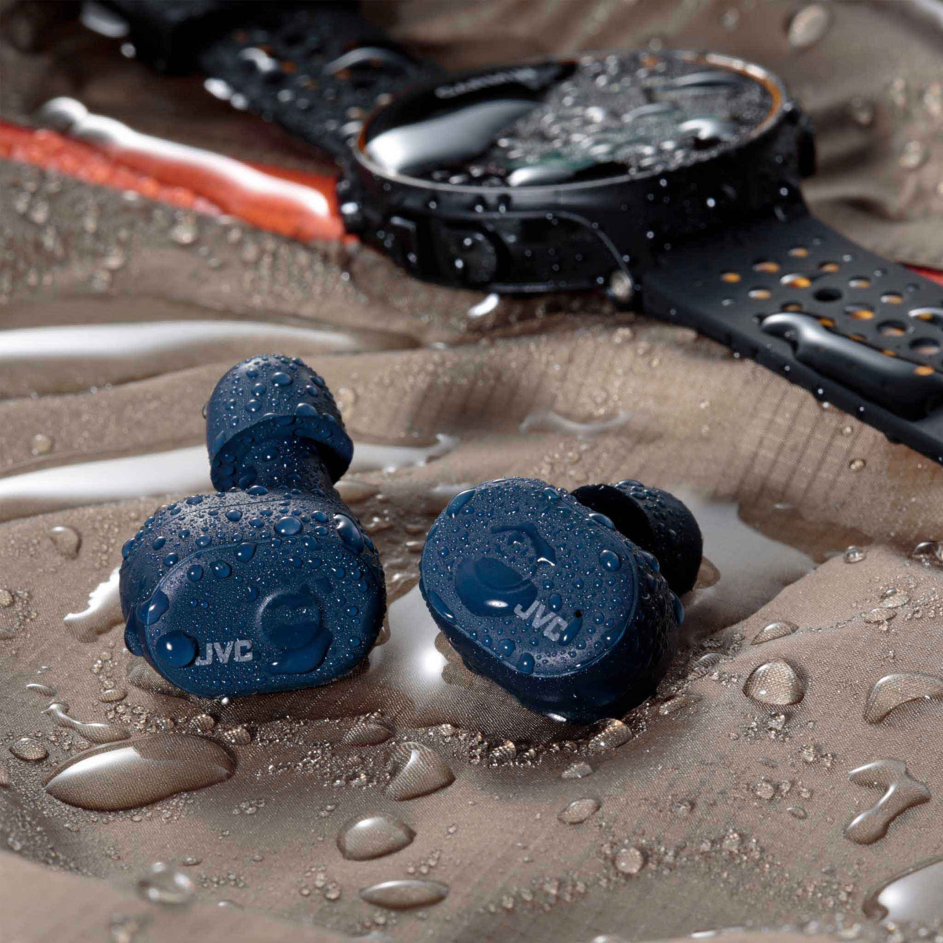 HA-A10T-Blue true wireless earbuds water proof