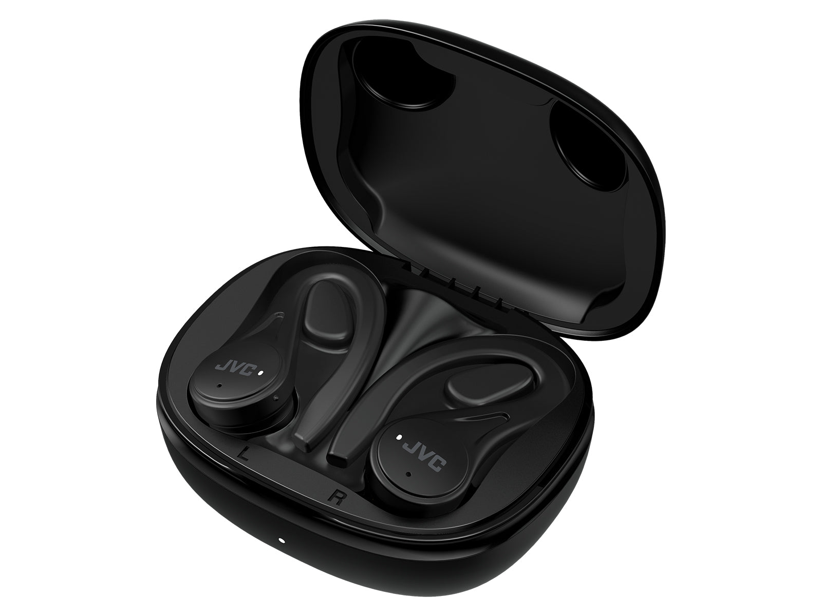JVC HA-EC25T True Wireless Fitness Series Earphones - Black