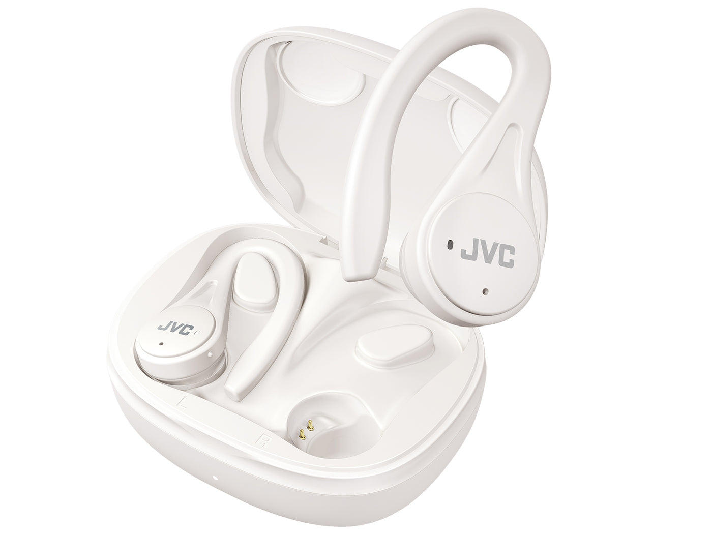 JVC Truly Wireless Earbuds Headphones, Bluetooth 5.0, Water  Resistance(Ipx5), Long Battery Life (4+10 Hours), Secure and Comfort Fit  with Memory Foam Earpieces - HAA10TB (Black) : : Electronics
